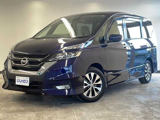 日産 セレナ ハイウェイスター プロパイロットED 静岡県 2016(平28)年 12.4万km アズライトブルー (株)IDOMが運営する【じしゃロン浜松店】の自社ローン専用車両になりますこちらは現金またはオートローンご利用時の価格です。自社ローンご希望の方は別途その旨お申付け下さい/ /純正9インチSDナビ（MM516D-L）/フルセグテレビ/Bluetooth/バックカメラ/両側パワースライドドア/ドライブレコーダー/レーンキープアシスト/プロパイロット/純正16inAW/快適パック/インテリキー/プッシュスタート/ETC