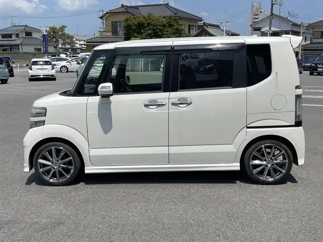 ホンダ Ｎ ＢＯＸ モデューロ X G ターボP 福島県 2014(平26)年 9.2万km プレミアムホワイトパール （株）IDOMが運営する【じしゃロンいわき店】の/自社ローン専用車両になります。/こちらは現金またはオートローンご利用時の価格です。/自社ローンご希望の方は別途その旨お申し付けください//ワンセグテレビ/メモリナビ/バックカメラ/両側パワースライドドア/プッシュスタート/ETC/HID