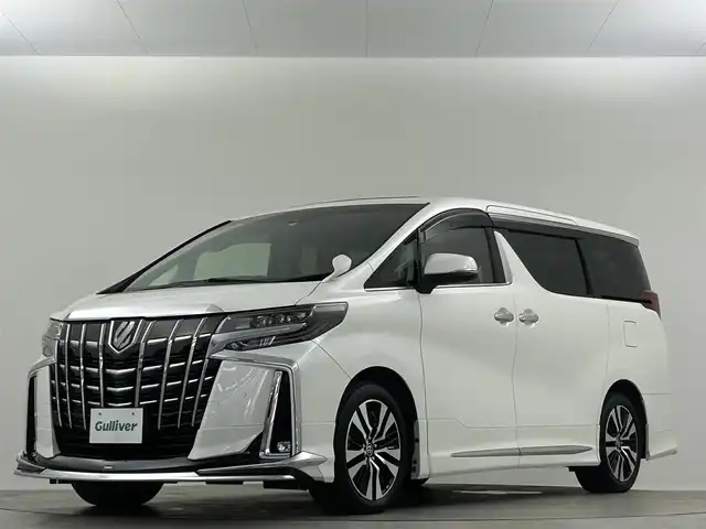 トヨタ アルファード S Cパッケージ 埼玉県 2020(令2)年 3.9万km ホワイトパールクリスタルシャイン 純正ナビ　CD DVD BT　フルセグ　バックカメラ　後席モニター　モデリスタエアロ　トヨタセーフティセンス　レーダークルコン　ドラレコ　ETC2.0　BSM　デジタルインナーミラー　シートベンチレーション　ステアリングヒーター　オットマン　クリアランスソナー　