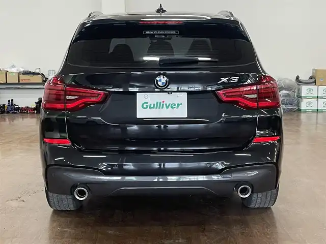 ＢＭＷ Ｘ３ xDrive20d Mスポーツ 道央・札幌 2018(平30)年 8.8万km サファイアブラックP 4WD/ディーゼル車/純正ナビ/・フルセグTV/CD/DVD/BT/USB/MS/フロント、サイド、バックカメラ/全周囲カメラ/本革シート/前席パワーシート/前席シートベンチレーション/全席シートヒーター/運転席シートメモリ機能/パワーバックドア/オートクルーズコントロール/ミラー一体型ETC/衝突被害軽減ブレーキ/レーンキープアシスト/横滑り防止装置/前後コーナーセンサー/ワイヤレス充電/電動パーキングブレーキ/ブレーキホールド/ヘッドアップディスプレイ/ブラインドスポットモニター/アイドリングストップ/パドルシフト/ウインカーミラー/社外ドライブレコーダー/フロアマット/ステアリングリモコン/オートライト/オートハイビーム/LEDヘッドライト/前後フォグライト/プッシュスタート/スマートキーx2/アンビエントライト/ルーフレール/トノカバー/純正19インチAW/新車時保証書/取扱説明書