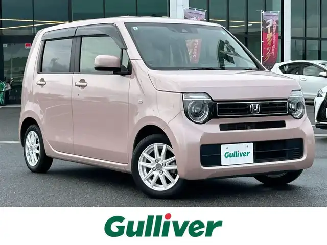 ホンダ Ｎ ＷＧＮ Lターボ ホンダセンシング 奈良県 2021(令3)年 5.3万km ピーチブロッサムパール ワンオーナー/禁煙車/ターボ/Gathersナビ(フルセグTV/CD/DVD/AM・FM/BT)/バックカメラ/ビルトインETC/前後ドラレコ/コムテックレーダー/ホンダセンシング/オートブレーキホールド機能/アジャイルハンドリングアシスト/クルーズコントロール/パドルシフト/エマージェンシーストップシグナル/サイドカーテンエアバッグ/アイドリングストップ機能/運転席シートヒーター/LEDヘッドライト/純正フロアマット/ドアバイザー/社外14インチアルミホイール/ISOFIX/スペアキー/保証書/取扱説明書