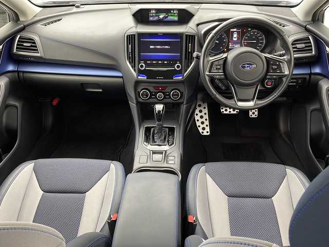 スバル ＸＶ ハイブリッド アドバンス 新潟県 2019(平31)年 4.7万km クールグレーカーキ メーカーOPナビ/（フルセグテレビ/CD/DVD/Bluetooth）/バック・左サイドカメラ/プッシュスタート/スマートキー/レーダークルーズコントロール/ステアリングスイッチ/パドルシフト/革巻きステアリング/LEDライト/オートライト/フロント・リアフォグライト/ブラインドスポットモニター/スペアキー/取扱説明書
