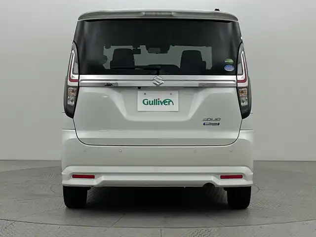 スズキ ソリオ HV MZ 新潟県 2021(令3)年 2.1万km ピュアホワイトP スズキセーフティサポート/禁煙車/ワンオーナー/純正9インチメモリナビ/　　CD/DVD/AM/FM/BT/フルセグ//　　applecarplay/androidauto/アラウンドビューモニター/両側パワースライドドア/アダプティブクルーズコントロール/LEDオートライト/前席シートヒーター/純正15インチアルミホイール付/ステアリングスイッチ/サーキュレーター/アイドリングストップ/ヘッドアップディスプレイ/USBポート/社外ドライブレコーダー/後席パーソナルテーブル/後席ロールサンシェード/スペアキー/スマートキー/ETC