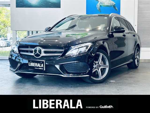 メルセデス・ベンツ Ｃ２２０ｄ ワゴン ローレウスエディション 大阪府 2018(平30)年 3.5万km オブシディアンブラック レーダーセーフティ/サンルーフ/黒革/メモリ付きパワーシート/シートヒーター/純正ナビ/TV/バックカメラ/ACC/純正18インチAW/LEDヘッドライト/ブラインドスポット/電動リアゲート