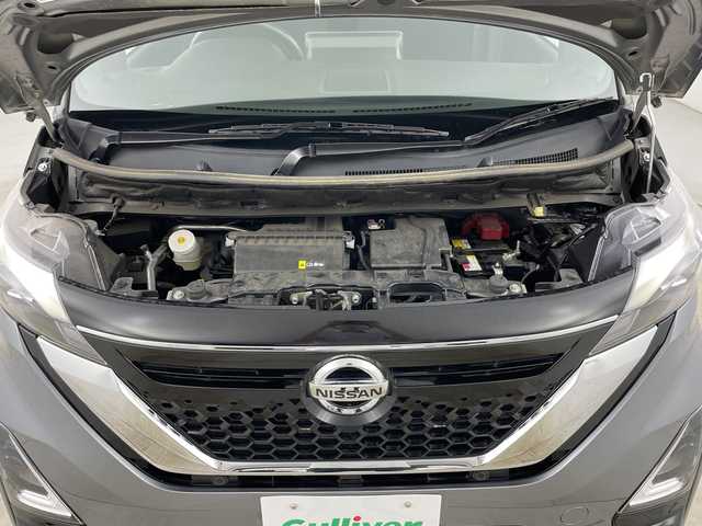 日産 ルークス HWS X プロパイロットED 愛知県 2022(令4)年 1.4万km チタニウムグレーメタリック 純正9インチナビ（AM/FM/フルセグ/BT/CD/DVD）/両側パワースライドドア/プロパイロット/純正アルミホイール/アダプティブLEDヘッドライト/社外後席モニター（HDMI接続）/エマージェンシーブレーキ/車線逸脱警報システム/車線逸脱防止支援/先行者発進お知らせ/速度標識表示/道路標識表示/ソナー/ふらつき警報/AUTOHOLD/オートライト/スマートキー/プッシュスタート/電格ミラー/前後コーナーセンサー/ビルトインETC/フロントフォグ/ドアバイザー/ドアバイザー