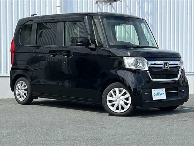 ホンダ Ｎ ＢＯＸ L 三重県 2021(令3)年 1.7万km クリスタルブラックパール 純正ナビ/バックカメラ/片側パワースライドドア/前席シートヒーター/ビルトインETC/レーダークルーズコントロール/コーナーセンサー/USB給電ポート/スペアキー/純正フロアマット/衝突軽減ブレーキ/レーンキープアシスト/前方ドライブレコーダー/リヤサンシェード/ステアリングリモコン/ホンダセンシング/電動格納ミラー/禁煙車