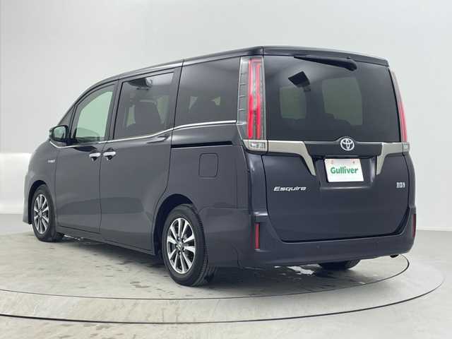 トヨタ エスクァイア ハイブリッド Gi プレミアムパッケージ ブラックテーラード 熊本県 2019(令1)年 5万km スパークリングブラックパールクリスタルシャイン 衝突軽減ブレーキ/両側パワースライドドア/純正１０インチＳＤナビ/フルセグＴＶ/バックカメラ/ＴＯＭ＇Ｓシフトポジションスイッチ/ＫＹＢローファースポーツ/ステアリングヒーター/ＥＴＣ２．０/LEDヘッドライト/フォグランプ