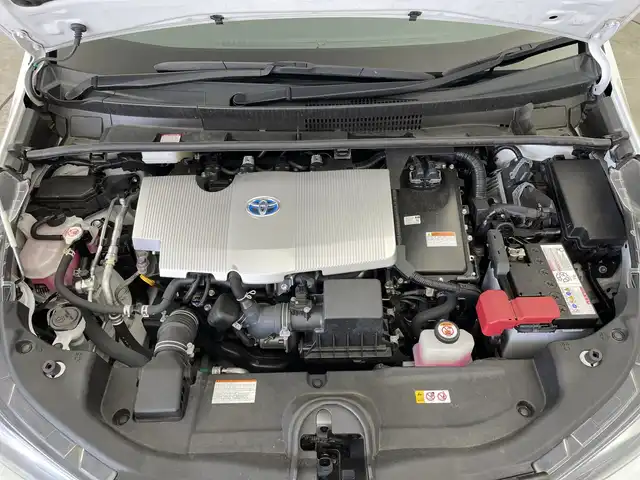 トヨタ プリウス S 三重県 2022(令4)年 4.8万km プラチナホワイトパールマイカ /禁煙車//純正ナビ/（BT、AUX、FM.AM）//全方位カメラ//Toyota Safety Sense/・プリクラッシュセーフティ/・レーントレーシングアシスト/・クリアランスソナー/・ロードサインアシスト//レーダークルーズコントロール//ビルトインETC//オートハイビーム//ステアリングスイッチ//トノカバー//スマートキー