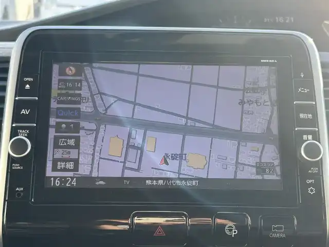 日産 セレナ ハイウェイスター 熊本県 2017(平29)年 2.7万km アズライトブルー 純正9インチナビ/・AM/FM/CD/DVD/BT/SD/USB/・フルセグTV/アラウンドビューモニター/フリップダウンモニター/衝突軽減ブレーキ/レーンキープアシスト/オートハイビーム/クルーズコントロール/ドライブレコーダー/標識認識機能/ふらつき警報/パーキングアシスト/両側電動スライドドア/革巻きステアリング/ステアリングスイッチ/LEDヘッドライト/ETC/純正フロアマット/電動格納ミラー/ウインカーミラー/後席ロールサンシェード/ドアバイザー/プッシュスタート/スペアキー
