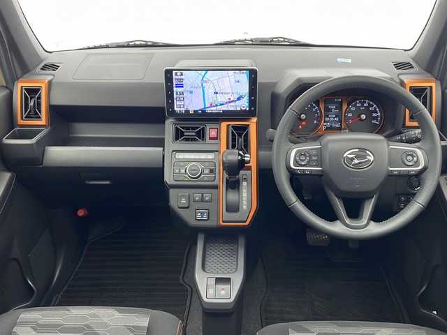 ダイハツ タフト G ターボ 千葉県 2021(令3)年 2万km サンドベージュメタリック 衝突軽減ブレーキ/レーンキープアシスト/レーダークルーズコントロール/純正SDナビ/（フルセグ/Bluetooth/DVD/CD/FM/AM）/バックカメラ/ETC/ドライブレコーダー（前のみ）/ガラスルーフ/スマートキー/LEDヘッドライト/電動格納ミラー/純正フロアマット/Wエアバッグ