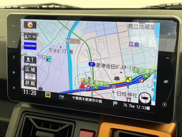 ダイハツ タフト G ターボ 千葉県 2021(令3)年 2万km サンドベージュメタリック 衝突軽減ブレーキ/レーンキープアシスト/レーダークルーズコントロール/純正SDナビ/（フルセグ/Bluetooth/DVD/CD/FM/AM）/バックカメラ/ETC/ドライブレコーダー（前のみ）/ガラスルーフ/スマートキー/LEDヘッドライト/電動格納ミラー/純正フロアマット/Wエアバッグ