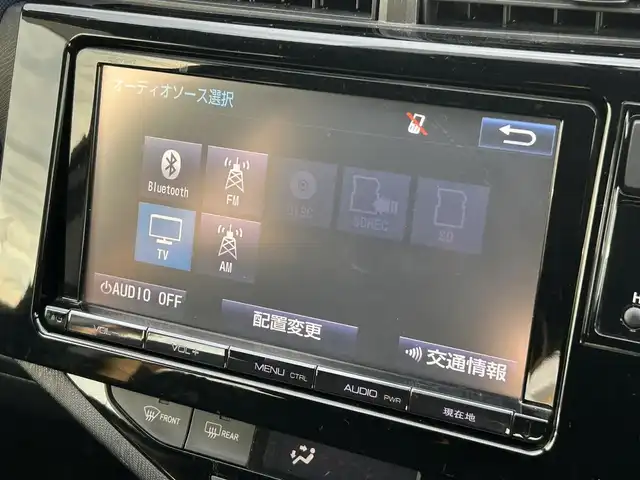 トヨタ アクア S 道南・函館 2015(平27)年 7.9万km ブラックマイカ /純正ＳＤナビ//フルセグＴＶ//夏冬タイヤ//エンジンスターター//バックカメラ//オートライト//ＡＢＳ//社外ＡＷ//フロアマット//ＥＴＣ//プッシュスタート//スマートキー//スペアキー//ＥＴＣ//保証書//取扱説明書