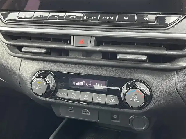 日産 ノート X 奈良県 2021(令3)年 5.2万km ピュアホワイトパール NissanConnect9インチナビ/（フルセグ/BT/AppleCarPlay/AndroidAuto)/プロパイロット/アラウンドビューモニター/前後コーナーセンサー/衝突軽減システム/レーンキープアシスト/デジタルインナーミラー/前方ドライブレコーダー/ETC/LEDヘッドライト/純正ホイールキャップ/スペアキーX1