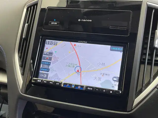スバル ＸＶ ハイブリッド アドバンス 岩手県 2021(令3)年 1.2万km ダークブルーパール ４WD/アイサイトツーリングアシスト/X-MODE/プリクラッシュブレーキ/アクティブレーンキープ/全車速追従機能付きクルーズコントロール/ツーリングアシスト/ヒルディセントコントロール/アダプティブドライビングビーム/リヤビークルディテクション/ステアリング連動ヘッドランプ/パドルシフト/パワーシート/純正ALPINEナビ/（CD/DVD/フルセグ/SD/Bluetooth）/フロント・サイド・バックモニター/ETC2.0/ドライブレコーダー/LEDヘッドライト/純正アルミホイール