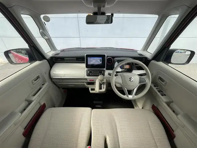 スズキ スペーシア HYBRID X 千葉県 2020(令2)年 2万km チアフルピンクM 社外ナビ/ワンセグＴＶ/バックカメラ/両側パワースライドドア/ビルトインＥＴＣ/Ｄ席シートヒーター/オートライト/アイドリングストップ/スマートキー/衝突被害軽減ブレーキ/レーンキープアシスト