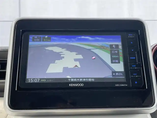 スズキ スペーシア HYBRID X 千葉県 2020(令2)年 2万km チアフルピンクM 社外ナビ/ワンセグＴＶ/バックカメラ/両側パワースライドドア/ビルトインＥＴＣ/Ｄ席シートヒーター/オートライト/アイドリングストップ/スマートキー/衝突被害軽減ブレーキ/レーンキープアシスト