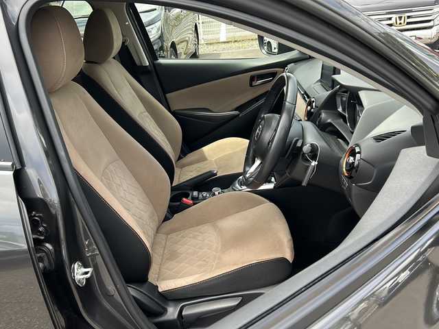 マツダ デミオ XDテーラードブラウン 茨城県 2018(平30)年 4.5万km マシーングレープレミアムM ワンオーナー/純正メモリナビ/(地デジTV・CD・DVD・BT・USB・ラジオ再生)/クルーズコントロール/衝突軽減ブレーキ/シートヒーター/バックカメラ/オートライト/LEDヘッドライト/純正16inアルミホイール/純正フロアマット/スマートキー/取扱説明書/保証書