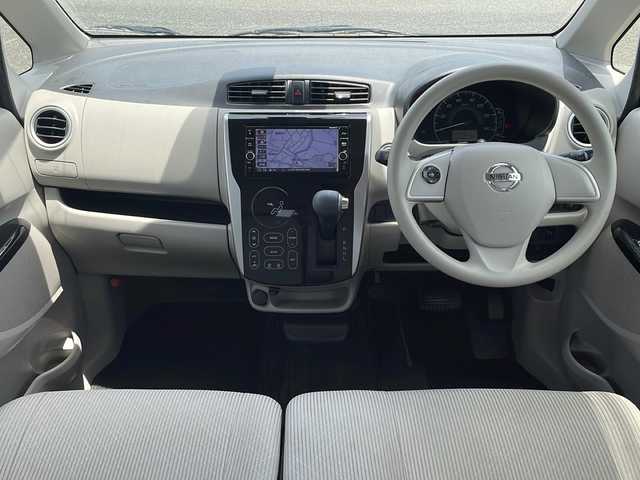 日産 デイズ X 山口県 2018(平30)年 7.8万km ブロッサムピンク 純正７型ナビ/全方位カメラ/フルセグTV/コーナーセンサー/アイドリングストップ/横滑り防止装置/衝突被害軽減ブレーキ/純正フロアマット/純正１４インチアルミホイール