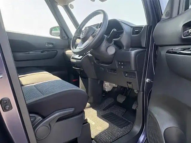 日産 ルークス HWS X プロパイロットED 徳島県 2020(令2)年 0.8万km パープル カラーコード（S45V11）/ワンオーナー車　/エマージェンシーブレーキ　/９型純正ナビゲーション　/（フルセグ/CD/DVD/SD/Bluetooth）/全方位モニター　/プロパイロット　/LEDヘッドライト/LEDデイライト/ハンズフリードア　/両側パワースライドドア　/サーキュレーター　/ＥＴＣ　/電気式パーキングブレーキ/オートホールド/ステアリングリモコン/プッシュスタート　/スペアキー/カーテンエアバック