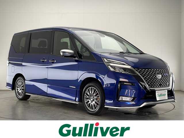 日産 セレナ e-パワー オーテック セーフティPKG 宮崎県 2020(令2)年 2.4万km カスピアンブルー 禁煙車/エマージェンシーブレーキ/純正ナビTV/（MM318D-W/CD/DVD/Bluetooth/フルセグTV)/純正LEDオートライト/純正LEDフォグ/純正LEDデイライト/純正オーテックエアロ/純正ルーフエンドスポイラー/純正オーテック16インチアルミ/純正フロアマット/プロパイロット/アラウンドビューモニター/パーキングアシスト/ブラインドスポットモニター/クリアランスソナー/オートマチックハイビーム/ハンズフリー両側電動スライドドア/電子パーキング/オートホールド/シーケンシャルウインカードアミラー/撥水シート/前席シートヒーター/本革巻ハンドル/ETC/インテリジェントキー/プッシュエンジンスタート/スペアキー/新車時保証書/取扱い説明書