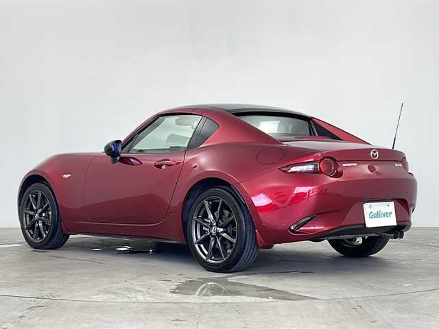マツダ ロードスター ＲＦ RS 鹿児島県 2018(平30)年 2.4万km ソウルレッドクリスタルM 純正ナビ/（CD/DVD/BT/フルセグTV）/RECARO製レザー、アルカンターラコンビシート/BILSTEIN製ダンパー/電動オープンルーフ/6速MT/オートライト/オートワイパー/ステアリングスイッチ/革巻きステアリング/スマートキー/プッシュスタート/シートヒーター/アイドリングストップ