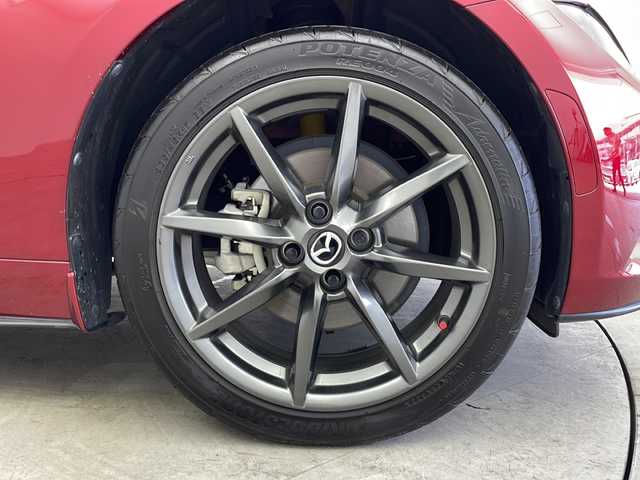 マツダ ロードスター ＲＦ RS 鹿児島県 2018(平30)年 2.4万km ソウルレッドクリスタルM 純正ナビ/（CD/DVD/BT/フルセグTV）/RECARO製レザー、アルカンターラコンビシート/BILSTEIN製ダンパー/電動オープンルーフ/6速MT/オートライト/オートワイパー/ステアリングスイッチ/革巻きステアリング/スマートキー/プッシュスタート/シートヒーター/アイドリングストップ