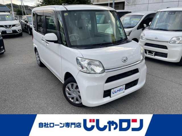 ダイハツ タント X SA 兵庫県 2014(平26)年 10.3万km ホワイト (株)IDOMが運営する【じしゃロン姫路店】の自社ローン専用車両になります。こちらは現金またはオートローンご利用時の価格です。自社ローンご希望の方は別途その旨お申付け下さい/純正7型SDナビ(フルセグTV/CD/DVD/BT)バックモニター片側パワスラETC純正フロアマットスマートキープッシュスタート