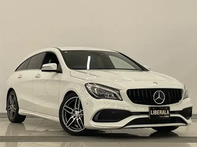 メルセデス・ベンツ ＣＬＡ１８０ Sブレイク　スポーツ 岡山県 2017(平29)年 6.8万km カルサイトホワイト 純正ナビ/Ｒカメラ/アップルカープレイ/Ｂｌｕｅｔｏｏｔｈ/フルセグＴＶ/ＵＳＢ/パナメリカーナグリル/パワーシート（Ｄ）/シートヒーター（Ｄ／Ｎ）/ダイナミックセレクト/ＥＳＰ/アクティブブレーキＡ/アテンションＡ/ＢＳＡ/ＬＫＡ/デイタイムライト/レーダーセーフティーＰＫＧ/オートライト/オートワイパー/ＡＨＢ/ドラレコ/パワーテールゲート