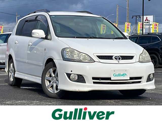 トヨタ イプサム 240s 道央・札幌 2006(平18)年 15.3万km スーパーホワイトⅡ ４WD/社外SDナビ/AM/FM/BT/CD/DVD/SD/ワンセグ/レーンキープアシスト/コーナーセンサー/革巻きステアリング/ステアリングリモコン/キセノンヘッドライト/フォグランプ/AC100V/電動格納ミラー/ウィンカーミラー/純正フロアマット/ドアバイザー/ルーフレール