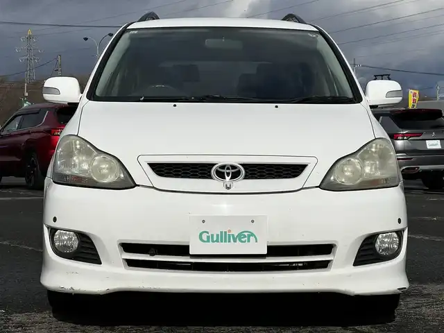 トヨタ イプサム 240s 道央・札幌 2006(平18)年 15.3万km スーパーホワイトⅡ ４WD/社外SDナビ/AM/FM/BT/CD/DVD/SD/ワンセグ/レーンキープアシスト/コーナーセンサー/革巻きステアリング/ステアリングリモコン/キセノンヘッドライト/フォグランプ/AC100V/電動格納ミラー/ウィンカーミラー/純正フロアマット/ドアバイザー/ルーフレール