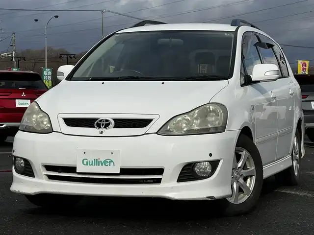 トヨタ イプサム 240s 道央・札幌 2006(平18)年 15.3万km スーパーホワイトⅡ ４WD/社外SDナビ/AM/FM/BT/CD/DVD/SD/ワンセグ/レーンキープアシスト/コーナーセンサー/革巻きステアリング/ステアリングリモコン/キセノンヘッドライト/フォグランプ/AC100V/電動格納ミラー/ウィンカーミラー/純正フロアマット/ドアバイザー/ルーフレール