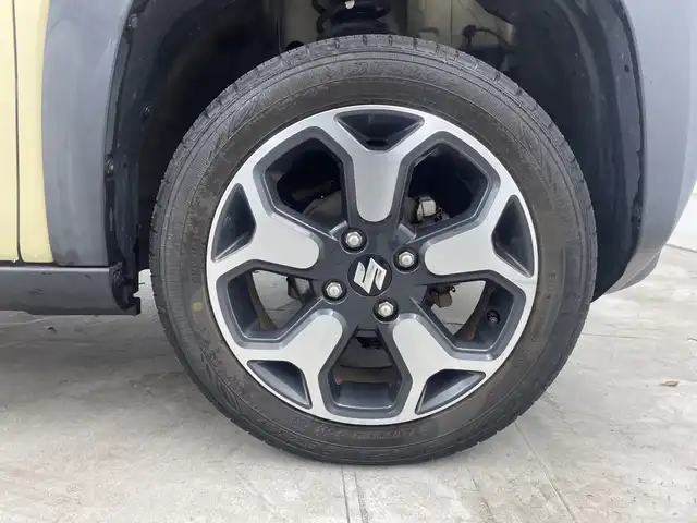 スズキ ハスラー HYBRID X 三重県 2020(令2)年 2.4万km シフォンアイボリーM /禁煙車//社外7型ナビ/　フルセグTV/CD/DVD/Bluetooth//純正アルミホイール//フォグライト//純正LEDヘッドライト//前方ドラレコ//前席シートヒーター//ETC//衝突軽減ブレーキシステム//レーンキープシステム//コーナーセンサー//アイドリングストップ//オートライト//ステアリングスイッチ