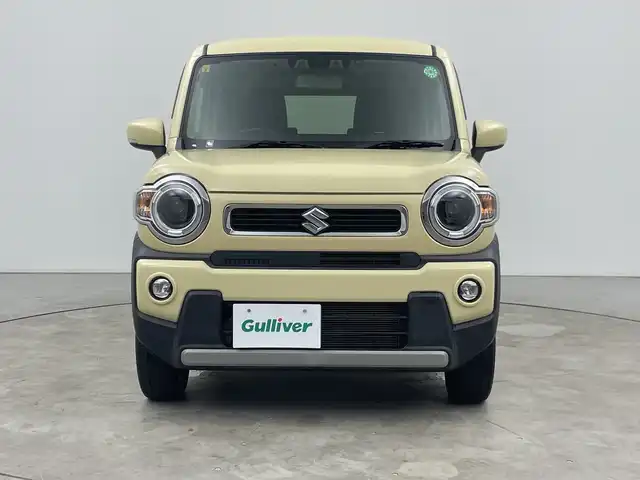 スズキ ハスラー HYBRID X 三重県 2020(令2)年 2.4万km シフォンアイボリーM /禁煙車//社外7型ナビ/　フルセグTV/CD/DVD/Bluetooth//純正アルミホイール//フォグライト//純正LEDヘッドライト//前方ドラレコ//前席シートヒーター//ETC//衝突軽減ブレーキシステム//レーンキープシステム//コーナーセンサー//アイドリングストップ//オートライト//ステアリングスイッチ
