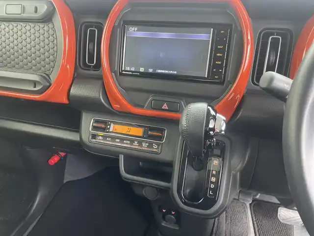 スズキ ハスラー HYBRID X 三重県 2020(令2)年 2.4万km シフォンアイボリーM /禁煙車//社外7型ナビ/　フルセグTV/CD/DVD/Bluetooth//純正アルミホイール//フォグライト//純正LEDヘッドライト//前方ドラレコ//前席シートヒーター//ETC//衝突軽減ブレーキシステム//レーンキープシステム//コーナーセンサー//アイドリングストップ//オートライト//ステアリングスイッチ