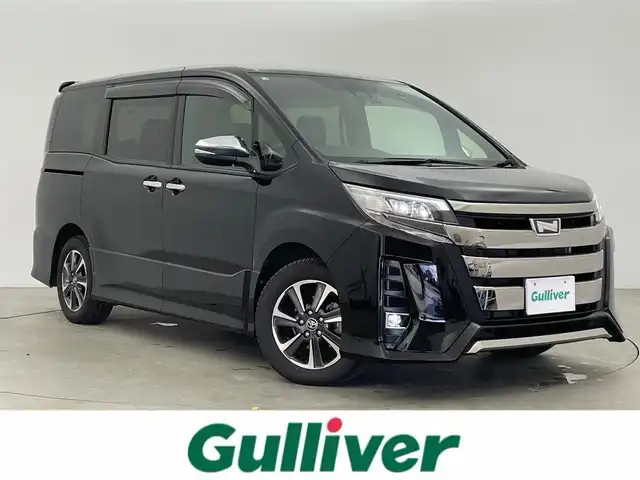 トヨタ ノア Si ダブルバイビーⅢ 富山県 2020(令2)年 4.1万km ブラック 純正メモリナビ/フルセグTV/Bluetooth/バックカメラ/純正フリップダウンモニター/ETC/両側電動スライドドア/LEDオートライト/オートハイビーム/トヨタセーフティセンス/クルーズコントロール/前後ドライブレコーダー/前後コーナーセンサー/ハーフレザー/スマートキー/スペアキー/ワンオーナー