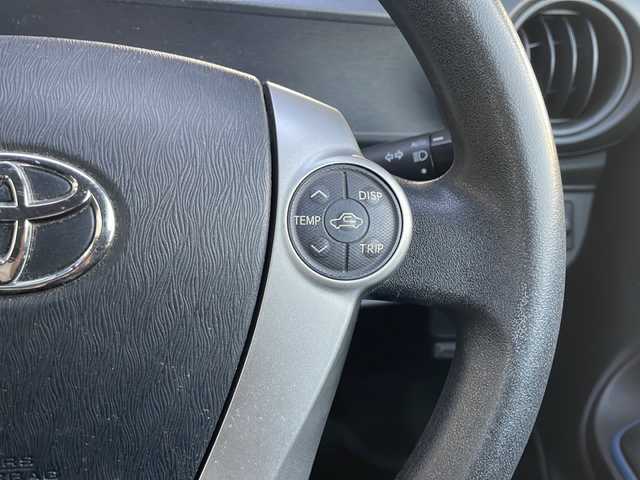 トヨタ アクア S 兵庫県 2014(平26)年 11.1万km コバルトブルーメタリック ワンオーナー/保証書・取説・有/純正SDナビ・ワンセグ・BT・CD・DVD・FM・AM/バックカメラ/ETC/プッシュスタート/スマートキー×2/純正フロアマット/純正ドアバイザー