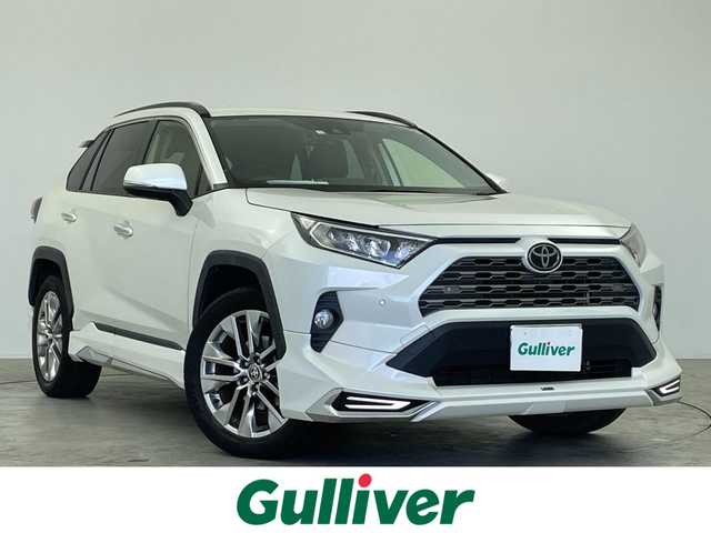 トヨタ ＲＡＶ４ G Zパッケージ 群馬県 2020(令2)年 5.9万km ホワイトパールクリスタルシャイン 純正９インチナビ　モデリスタエアロ　プリクラッシュセーフティ　レーダークルーズコントロール　レーンキープアシスト　ブラインドスポットモニター　バックカメラ　シートヒーター　メモリシート　ＥＴＣ　ＬＥＤ