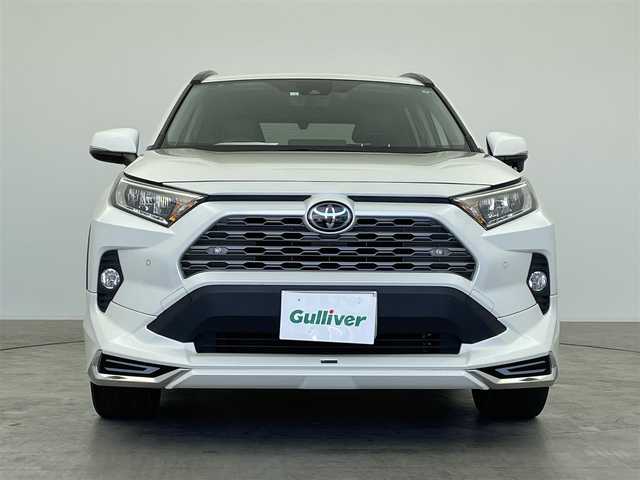 トヨタ ＲＡＶ４ G Zパッケージ 群馬県 2020(令2)年 5.9万km ホワイトパールクリスタルシャイン 純正９インチナビ　モデリスタエアロ　プリクラッシュセーフティ　レーダークルーズコントロール　レーンキープアシスト　ブラインドスポットモニター　バックカメラ　シートヒーター　メモリシート　ＥＴＣ　ＬＥＤ