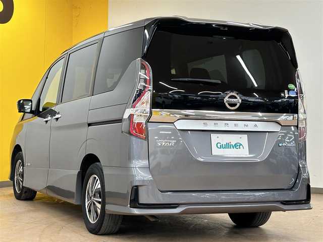 日産 セレナ e－パワー ハイウェイスター V 福岡県 2020(令2)年 7.9万km ダークメタルグレー 360°セーフティアシスト/・プロパイロット/・インテリジェントエマージェンシーブレーキ/・踏み間違い衝突防止アシスト/・インテリジェントLI +LDW/・インテリジェントBSI +BSW/・RCTA/・標識認識機能/・レーダークルーズコントロール/・ハイビームアシスト/・ブラインドスポットモニター/純正フリップダウンモニター /純正10インチSDナビ/・フルセグTV/・CD/DVD/Blue-ray/・BT/USB/iPod/SD/・AM.FM/アラウンドビューモニター/ハンズフリー両側電動スライドドア/パーキングアシスト/ビルトインETC/純正ドライブレコーダー/快適パッケージ/革巻きステアリング/ステアリングスイッチ/電子パーキングブレーキ/オートホールド/プッシュスタート/スマートキー/LEDヘッドライト/フォグランプ/オートライト/純正15インチAW/フロアマット/横滑り防止システム/電動格納ウィンカーミラー