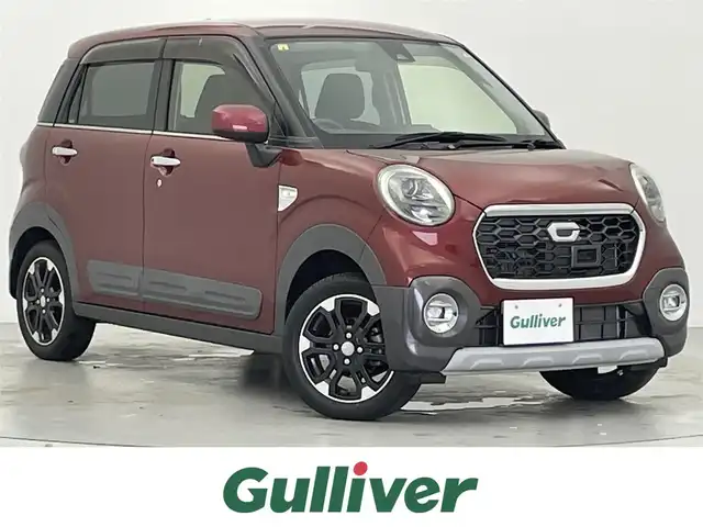 ダイハツ キャスト アクティバ G ターボ SAⅡ 宮城県 2016(平28)年 2.2万km ファイアークォーツレッドM 禁煙車/４WD/スマートアシストII/・衝突回避支援ブレーキ機能/・車線逸脱警報機能/ストラーダナビ（CD.DVD.BT.SD）CN-RS02WD/フルセグTV/ETC/ダウンヒルアシスト/アイドリングストップ/パーキングセンサー/横滑り防止/プッシュスタート/スマートキーｘ２/ＬＥＤヘッドライト/スタッドレスタイヤ積込み（ホイール付き）/2016年製ブリヂストンタイヤ