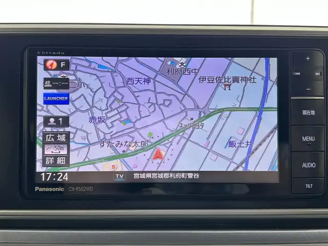 ダイハツ キャスト アクティバ G ターボ SAⅡ 宮城県 2016(平28)年 2.2万km ファイアークォーツレッドM 禁煙車/４WD/スマートアシストII/・衝突回避支援ブレーキ機能/・車線逸脱警報機能/ストラーダナビ（CD.DVD.BT.SD）CN-RS02WD/フルセグTV/ETC/ダウンヒルアシスト/アイドリングストップ/パーキングセンサー/横滑り防止/プッシュスタート/スマートキーｘ２/ＬＥＤヘッドライト/スタッドレスタイヤ積込み（ホイール付き）/2016年製ブリヂストンタイヤ