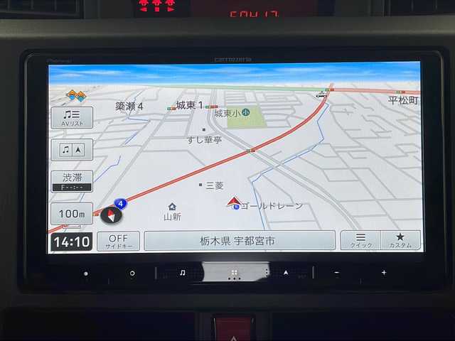 トヨタ タンク X S 栃木県 2017(平29)年 5.1万km ブライトシルバーM SDナビ/(CD/DVD/BT/AM/FM/AUX）/衝突軽減システム/横滑り防止/片側パワースライドドア/ETC/プッシュスタート/スマートキー/電動格納ミラー/純正フロアマット