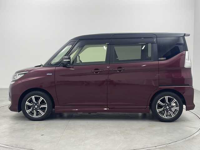 スズキ ソリオ バンディット HV MV 群馬県 2020(令2)年 4.2万km クラレットレッドメタリック/ブラック2トーンルーフ 純正８型ナビ　全周囲カメラ　両側電動スライドドア　パドルシフト　革巻きステアリング　前後ドラレコ　衝突被害軽減ブレーキ　レーンアシスト　クリアランスソナー　アダプティブクルーズコントロール　禁煙車