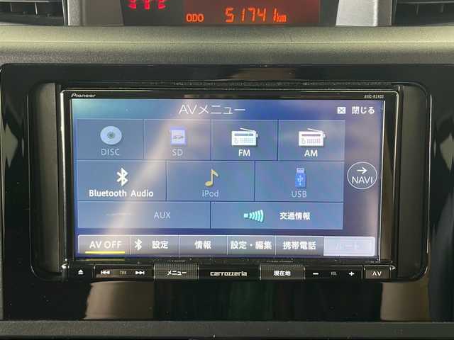 ダイハツ トール X 秋田県 2022(令4)年 5.2万km ファイアークォーツレッドM ４WD/片側パワースライドドア/社外メモリナビ/（AM/FM/CD・DVD/AUX/BT）/前方ドライブレコーダー/ETC/衝突軽減システム/クリアランスソナー/レーンキープアシスト/横滑り防止装置/スマートキー/プッシュスタート/スペアキー/オートライト/ハロゲンヘッドライト/ヘッドライドレベライザー/ワイパーデアイサー/アイドリングストップ/社外フロアマット