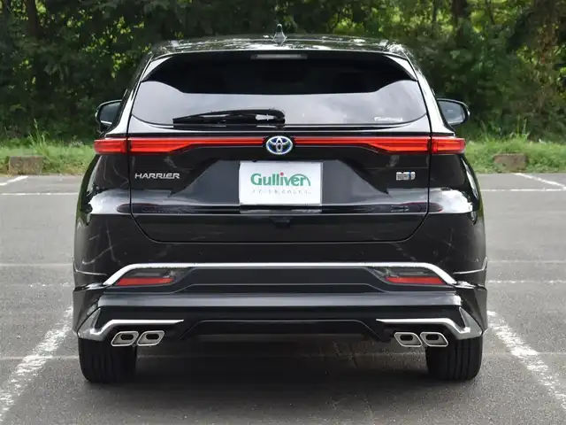 トヨタ ハリアー ハイブリッド G 福岡県 2024(令6)年 2.9万km プレシャスブラックパール 純正メーカーOP12.3インチディスプレイ/フルセグTV/Apple Carplay/Android Auto/デジタルインナーミラー（ドラレコ機能付き）/バックカメラ/ビルトインETC/モデリスタエアロ（F/S/R）/モデリスタマフラーカッター/D席パワーシート/ハーフレザーシート/パワーバックドア/トヨタセーフティセンス/・プリクラッシュセーフティ/・レーントレーシングアラート/・オートマチックハイビーム/・レーダークルーズコントロール/純正18インチアルミホイール/保証書・取説・スペアキー