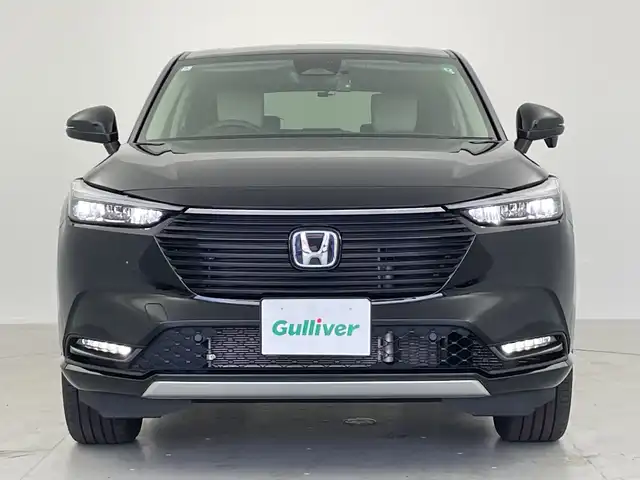 ホンダ ヴェゼル ハイブリッド e:HEV Z 広島県 2024(令6)年 0.4万km クリスタルブラックパール ホンダコネクトディスプレイ/・ナビゲーション/・フルセグ/・AppleCarplay/・AndroidAuto/・Bluetooth/バックカメラ/ビルトインETC2.0/ハンズフリーアクセスパワーテールゲート/ワイヤレス充電/ホンダセンシング/・衝突軽減ブレーキ/・レーンキープアシスト/・アダプティブクルーズコントロール/・ブラインドスポットインフォメーション/・後退出庫サポート/・シートヒーター/・オートライト/・プッシュスタート