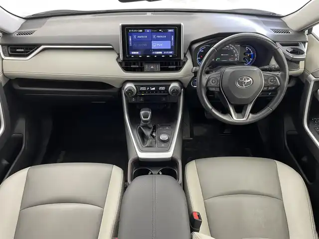 トヨタ ＲＡＶ４ ハイブリッドG 群馬県 2020(令2)年 5.1万km ホワイトパールクリスタルシャイン ＴＲＤエアロ　純正９インチナビ　パノラマルーフ　バックカメラ　レーダークルーズコントロール　レーンキープアシスト　プリクラッシュセーフティ　パワーバックドア　シートヒーター　前後ドラレコ　禁煙車