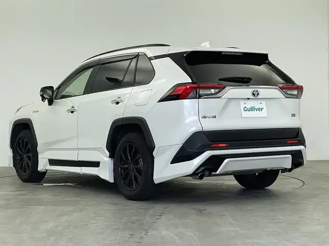 トヨタ ＲＡＶ４ ハイブリッドG 群馬県 2020(令2)年 5.1万km ホワイトパールクリスタルシャイン ＴＲＤエアロ　純正９インチナビ　パノラマルーフ　バックカメラ　レーダークルーズコントロール　レーンキープアシスト　プリクラッシュセーフティ　パワーバックドア　シートヒーター　前後ドラレコ　禁煙車