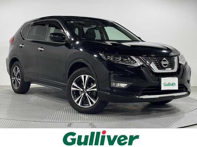 日産 エクストレイル 20Xi 広島県 2019(平31)年 6.7万km ダイヤモンドブラック 禁煙/純正９型ナビ/・CD/DVD再生機能/・Bluetooth接続/・フルセグテレビ/アラウンドビューモニター/デジタルインナーミラー/パワーバックドア/プロパイロット/ドライブレコーダー/ＥＴＣ/ハーフレザー/前後コーナーセンサー/レーダークルーズコントロール