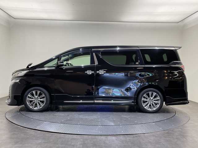 トヨタ ヴェルファイア Z Aエディション ゴールデンアイズ 愛媛県 2016(平28)年 8.6万km ブラック モデリスタエアロ/１２型後席用モニター/純正１０型ナビ/フルセグTV　Bluetooth/バックカメラ/クルーズコントロール/両側電動スライドドア/電動リアゲート/ＥＴＣ/オットマン/コーナーセンサー/純正フロアマット/ＬＥＤヘッドライト/禁煙車